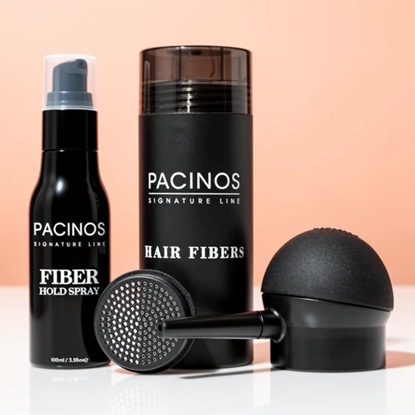 Pacinos Hair Fiber Kit, Black