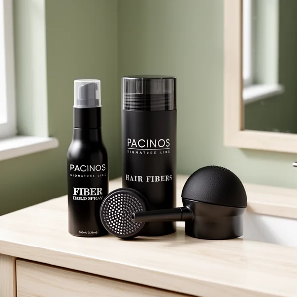 Pacinos Hair Fiber Kit, Black