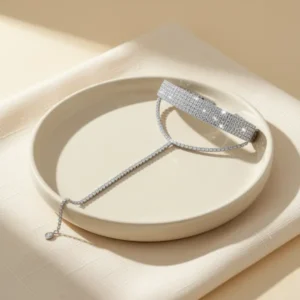 Rhinestone Choker Necklaces