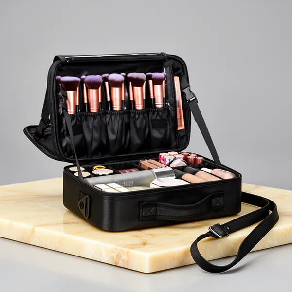Relavel Makeup Bag, Black