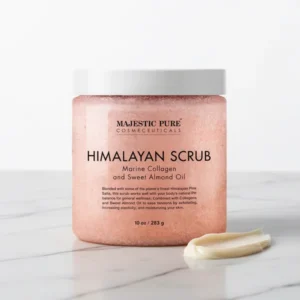 Majestic Pure Himalayan Pink Salt Body Scrub, 10 oz