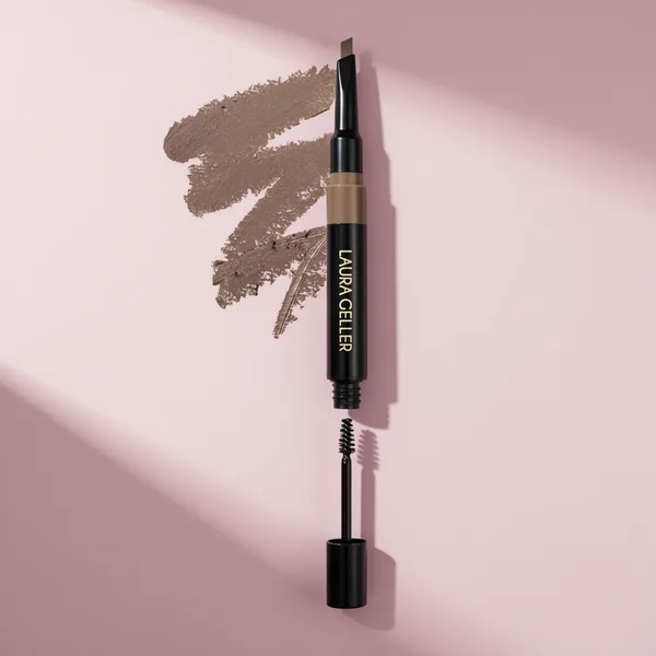 LAURA GELLER Sculpt-N-Stay 2-in-1 Eyebrow Pencil, Taupe