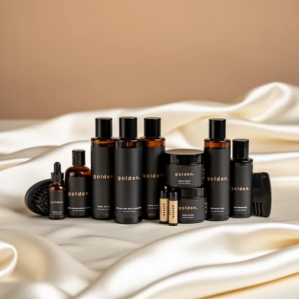 Golden Grooming Co. Complete Men's Grooming Gift Set