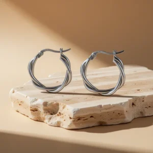 925 Sterling Silver Small Huggie Hoop Earrings for Women, 3 Pairs