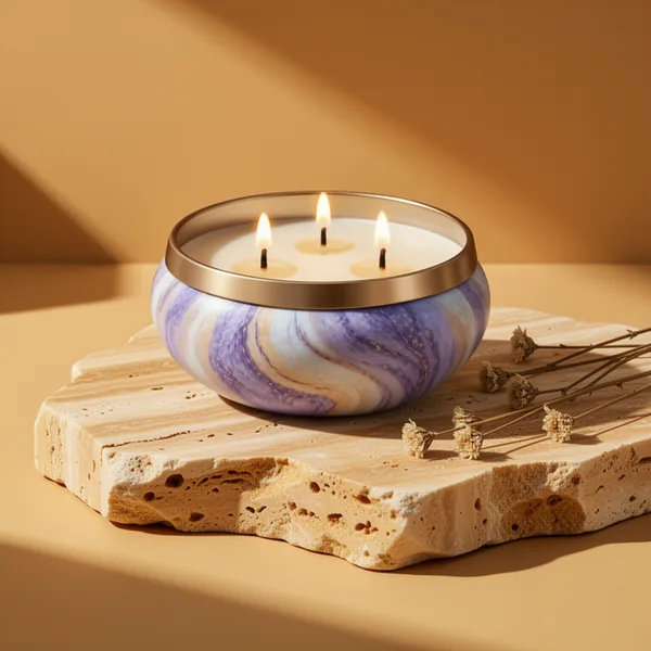 YMing 3-Wick Candle, 14 oz, 3-Pack