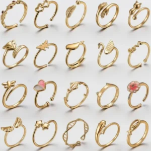 TAMHOO Adjustable Rings Set for Women, 20 Pieces