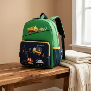 willikiva Car Dinosaur Kids Toddler Backpack for Boys and Girls