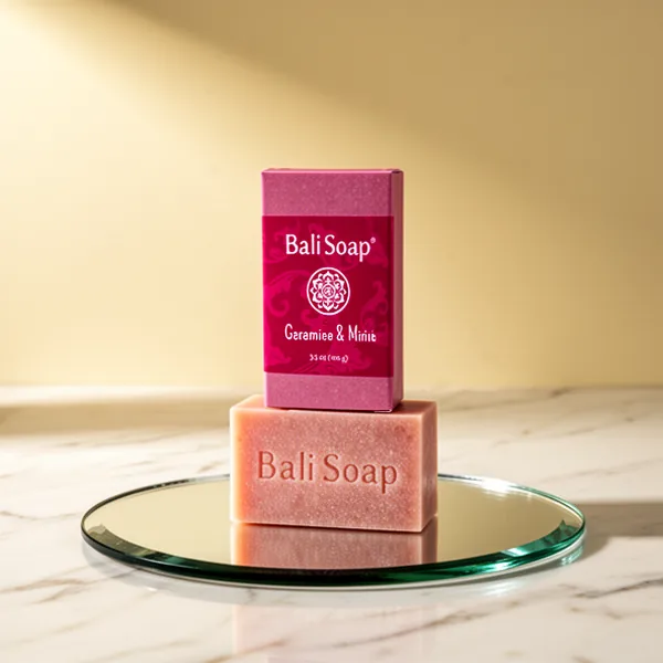 Bali Soap Feminine Collection Natural, 6 Pieces