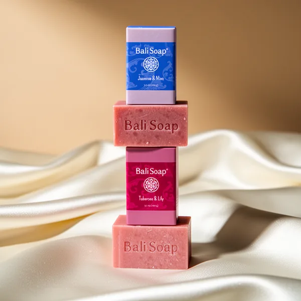 Bali Soap Feminine Collection Natural, 6 Pieces