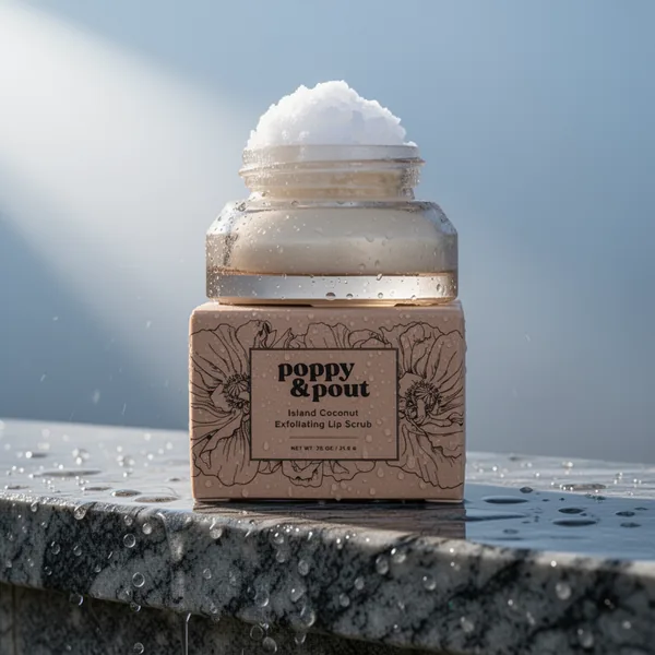 Poppy & Pout Natural Lip Scrub