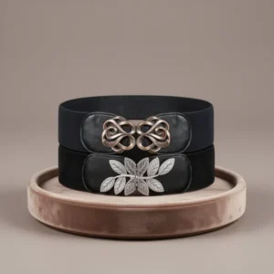 Geyoga Women Wide Elastic Waist Belt, 3 Pieces