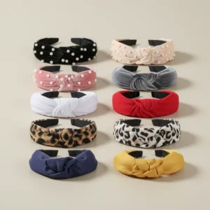 Funtopia Fashion Headbands for Women, 10 Pieces