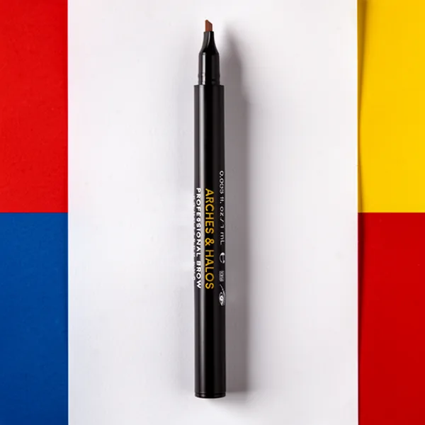 Arches & Halos Microblading Brow Shaping Pen Fuller More Defined Brow, 0.026 oz