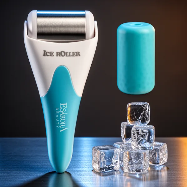 ESARORA Ice Roller for Face, Blue