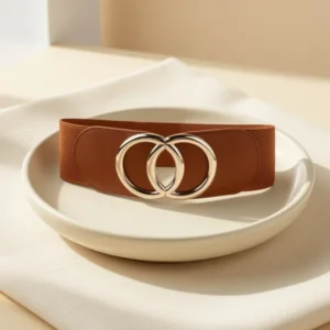 Swtddy Women's Elastic Wide Stretchy Waist Cinch Belt