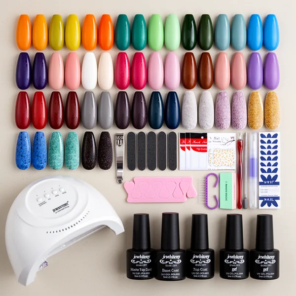 JEWHITENY 27 Colors Nail Polish