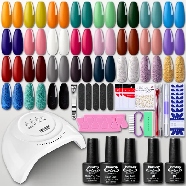 JEWHITENY 27 Colors Nail Polish