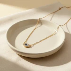 gorjana Evil Eye Pendant Necklace