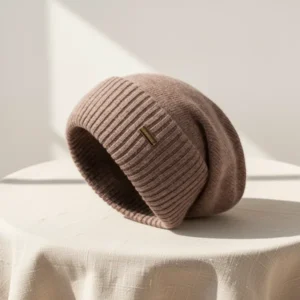 jaxmonoy Slouchy Beanies for Women, Brown