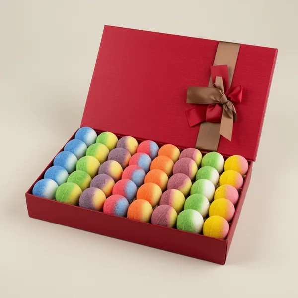 Organic Bath Bombs for Women and Men, 40 Pieces