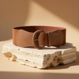 WHIPPY Women Wide Elastic Waist Belt, 3-Pack