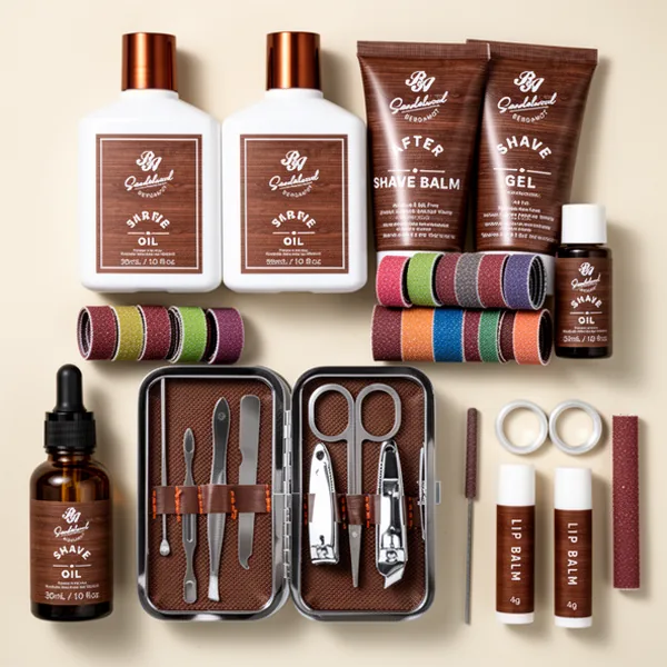 Sandalwood Bath & Body Care Gift Basket, 21 Pieces