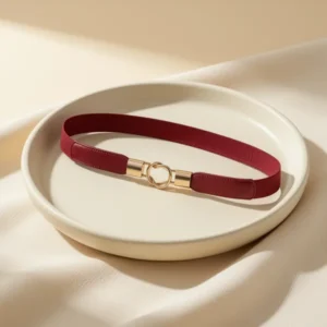 Foaincore Skinny Women Belts, 6 Pieces
