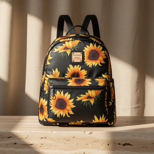 Cusangel Small Sunflower Backpack, 12-Inch