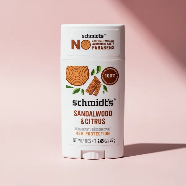 Schmidt's Aluminum Free Natural Deodorant, 2.65 oz, 2 Count