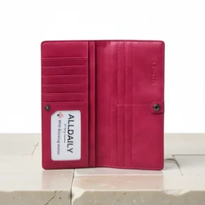 Alldaily Ultra Slim Thin Women Wallet