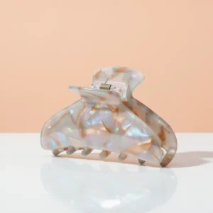 Large Acrylic Hair Claw Clips, 4 Pieces