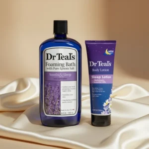 Dr Teal's Foaming Bath & Body Lotion, 42 oz, 2-Pack