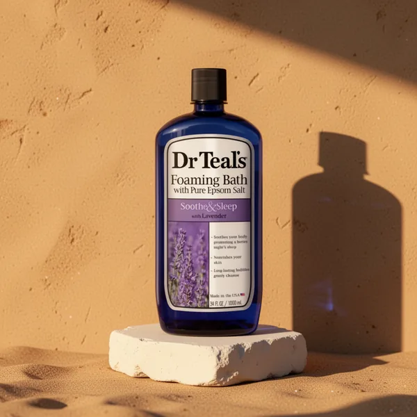 Dr Teal's Foaming Bath & Body Lotion, 42 oz, 2-Pack