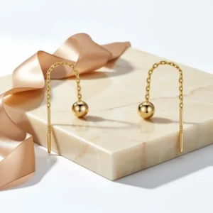 Cute Short Threader Earrings