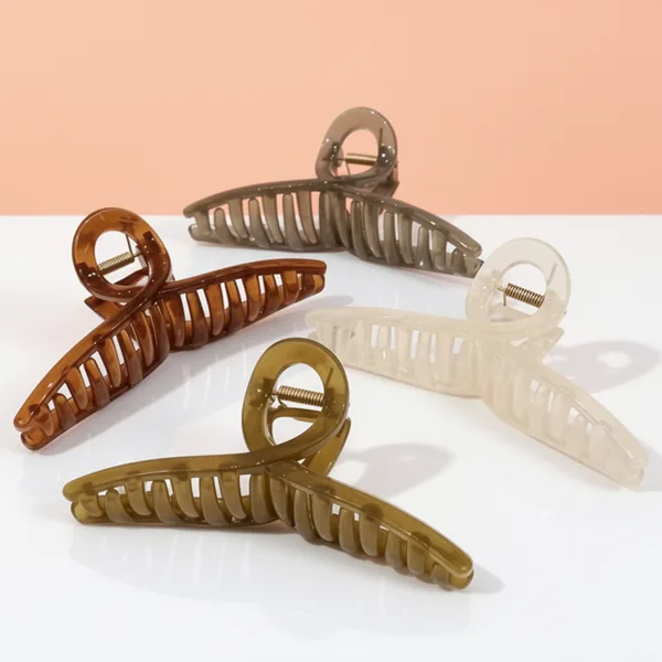 Big Hair Claw Clips, 4 Pieces