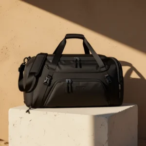 Gym Duffle Bag for Women, Black