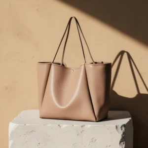 Oversize PU Leather Tote