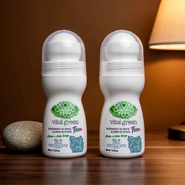 Vital Green Kids Roll-on Deodorant, 2-Pack