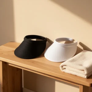 MULIMU Wide Brim Sun Visor for Women Men Visor Hats for Women, 4 Pieces