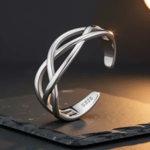 PATISORNA S925 Sterling Silver Toe Rings for Women
