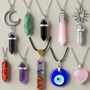 MAIBAOTA Crystal Necklace, 10 Pieces