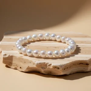 Cultured Freshwater Pearl Stretch Bracelets for Women