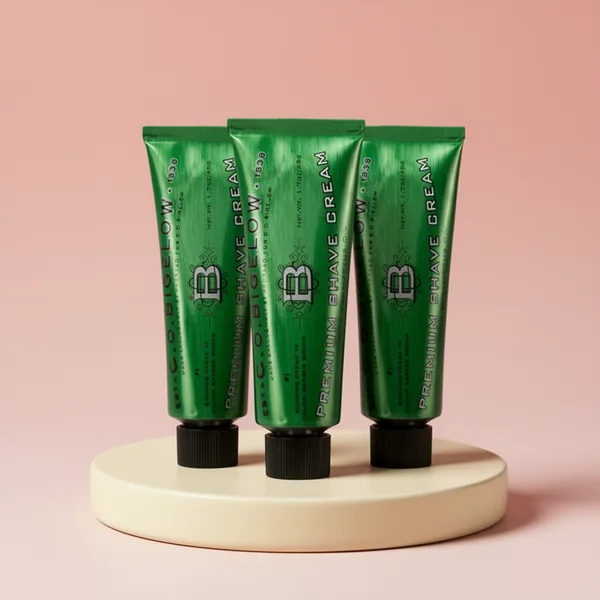 C.O. Bigelow Travel Shaving Cream, 1.7 oz, 3-Pack