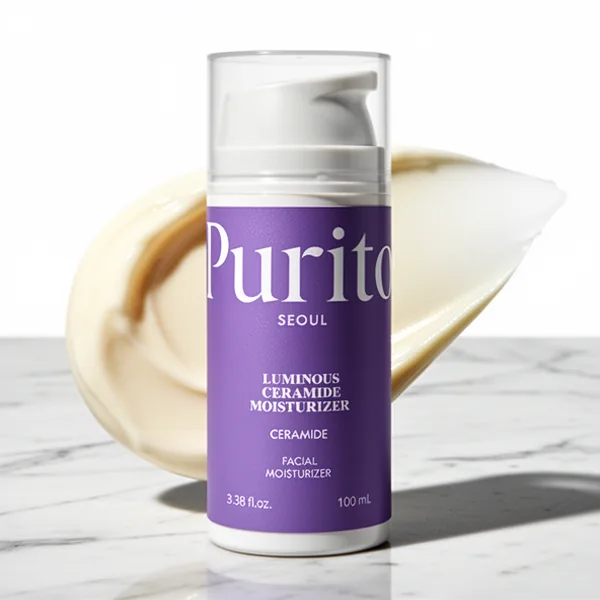PURITO Ceramide Moisturizer for Sensitive Skin, 3.38 fl oz