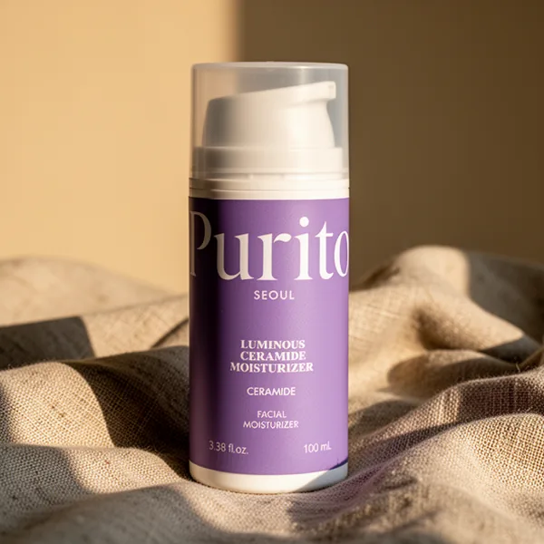 PURITO Ceramide Moisturizer for Sensitive Skin, 3.38 fl oz
