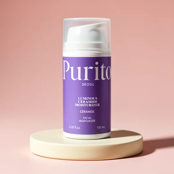 PURITO Ceramide Moisturizer for Sensitive Skin, 3.38 fl oz