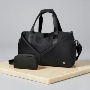 Ceneda 20 Gym Bag for Women, 20-Inch, Black