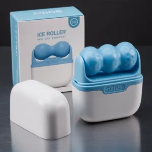 Leeshine Ice Roller for Face, Blue