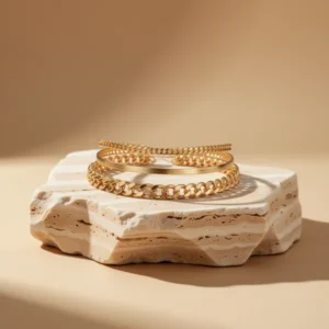 DEARMAY Gold-Tone Anklets for Women