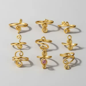 Adjustable Toe Rings for Women, 12 Pieces